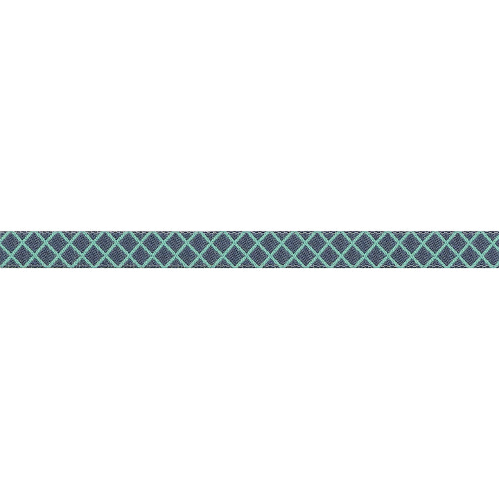 PREORDER - Renaissance Ribbons - True Colors 2025 - On the Grid in Raindrop - 3/8" width - By Tula Pink - One Yard