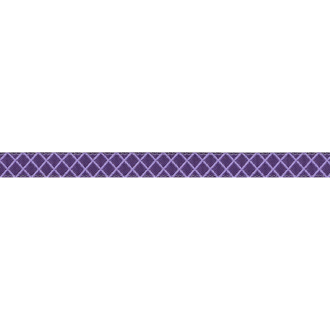 PREORDER - Renaissance Ribbons - True Colors 2025 - On the Grid in Mysterious - 3/8" width - By Tula Pink - One Yard