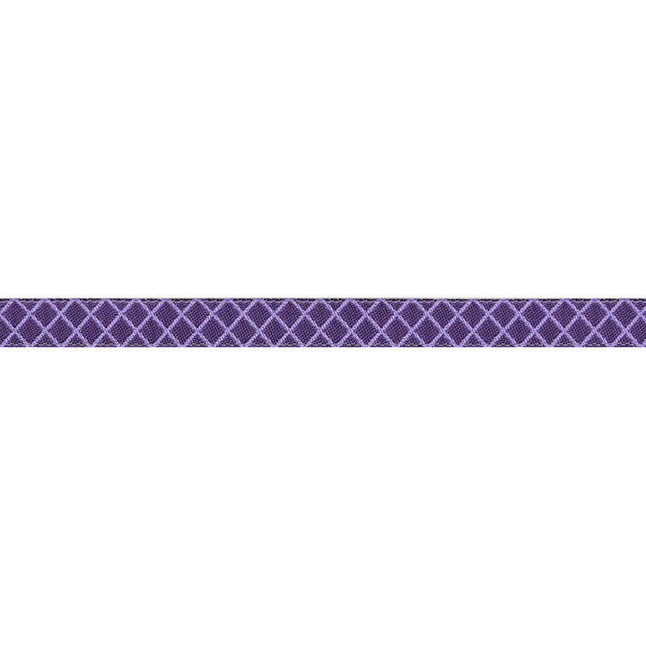 PREORDER - Renaissance Ribbons - True Colors 2025 - On the Grid in Mysterious - 3/8" width - By Tula Pink - One Yard