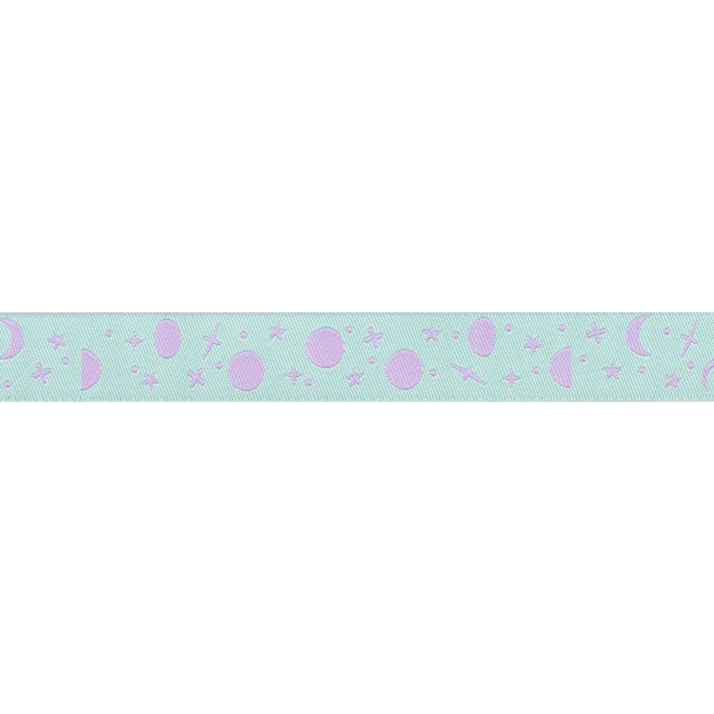 Renaissance Ribbons - True Colors 2025 - Space Sprinkles in Frozen Berry - 5/8" width - By Tula Pink - One Yard