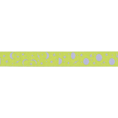 Renaissance Ribbons - True Colors 2025 - Space Sprinkles in Dream - 5/8" width - By Tula Pink - One Yard