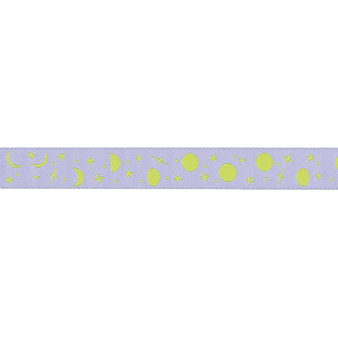 PREORDER - Renaissance Ribbons - True Colors 2025 - Space Sprinkles in Dream - 5/8" width - By Tula Pink - One Yard