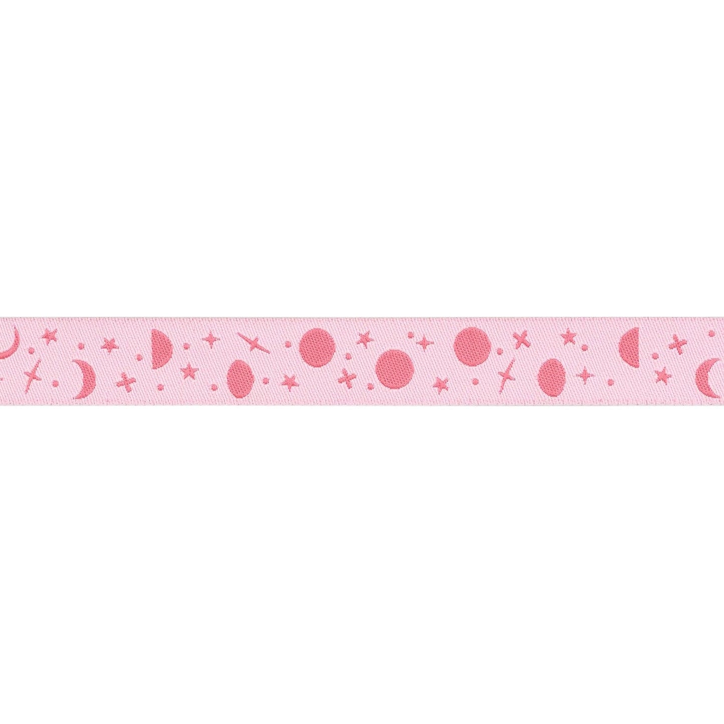 Renaissance Ribbons - True Colors 2025 - Space Sprinkles in Sunburn - 5/8" width - By Tula Pink - One Yard