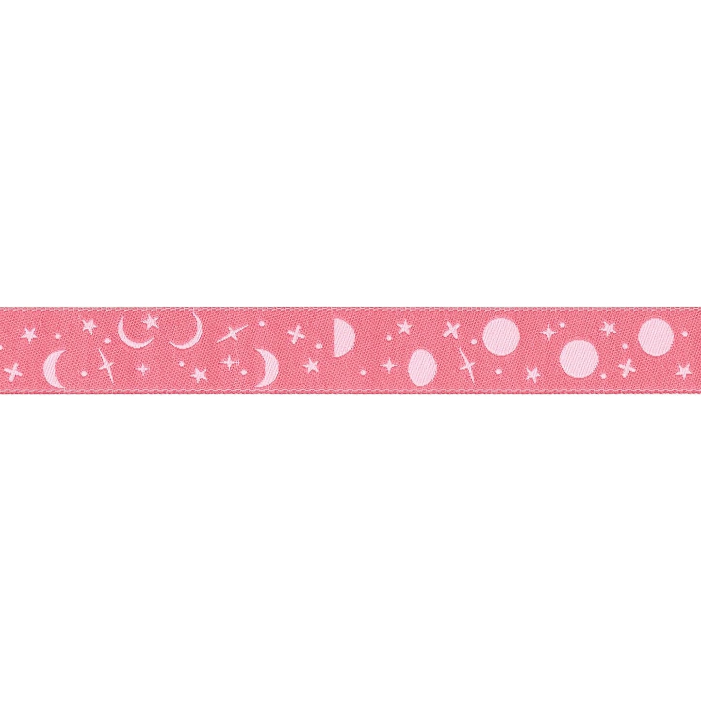 Renaissance Ribbons - True Colors 2025 - Space Sprinkles in Sunburn - 5/8" width - By Tula Pink - One Yard