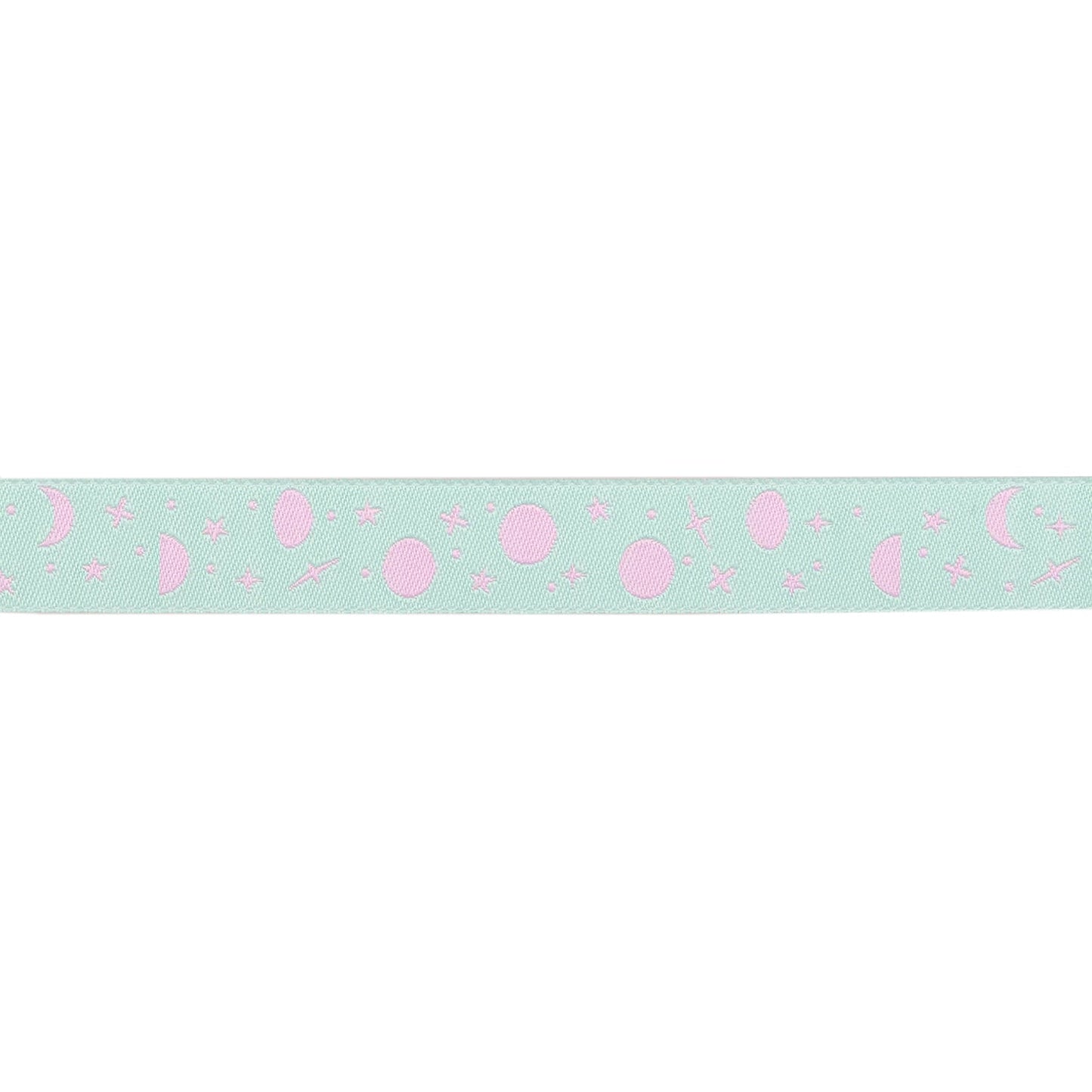 Renaissance Ribbons - True Colors 2025 - Space Sprinkles in Piglet - 5/8" width - By Tula Pink - One Yard