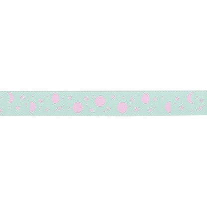 Renaissance Ribbons - True Colors 2025 - Space Sprinkles in Piglet - 5/8" width - By Tula Pink - One Yard