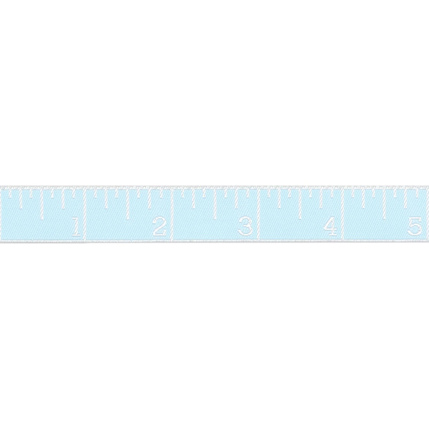 Renaissance Ribbons - True Colors 2025 - Measure Twice in Waterfall - 5/8" width - By Tula Pink - One Yard