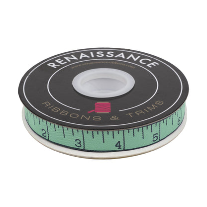 Renaissance Ribbons - True Colors 2025 - Measure Twice in Rainy Day - 5/8" width - By Tula Pink - One Yard