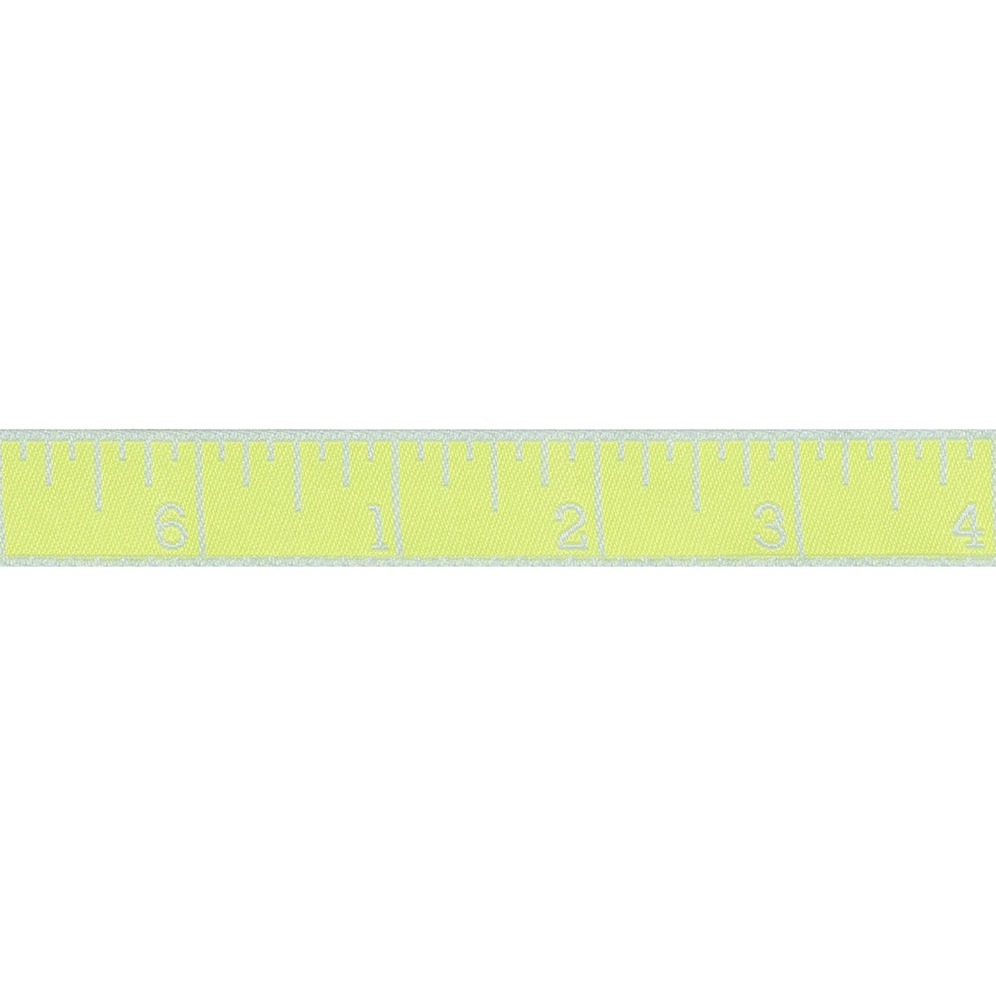 Renaissance Ribbons - True Colors 2025 - Measure Twice in Lightning Bug - 5/8" width - By Tula Pink - One Yard