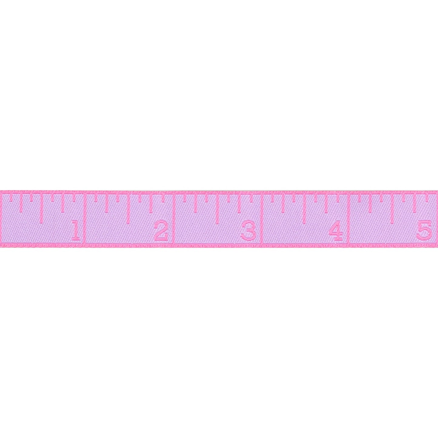 Renaissance Ribbons - True Colors 2025 - Measure Twice in Bougainvillea - 5/8" width - By Tula Pink - One Yard