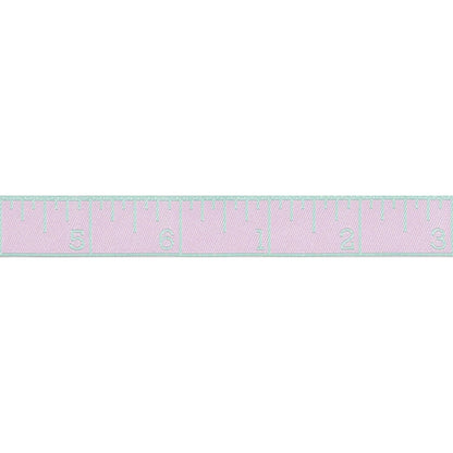 Renaissance Ribbons - True Colors 2025 - Measure Twice in Piglet - 5/8" width - By Tula Pink - One Yard