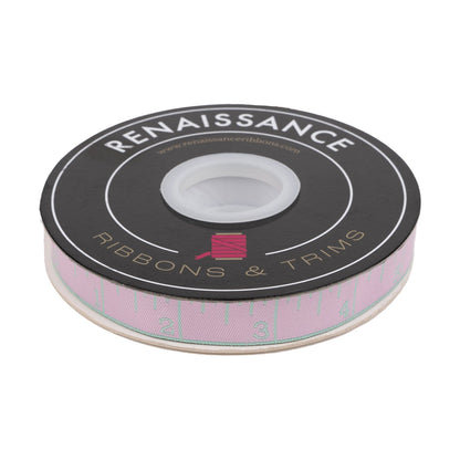 Renaissance Ribbons - True Colors 2025 - Measure Twice in Piglet - 5/8" width - By Tula Pink - One Yard