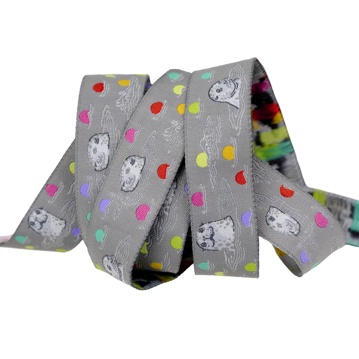 Graywork - Seal the Deal in Shadow - 7/8" width - by Tula Pink - One Yard (Preorder)