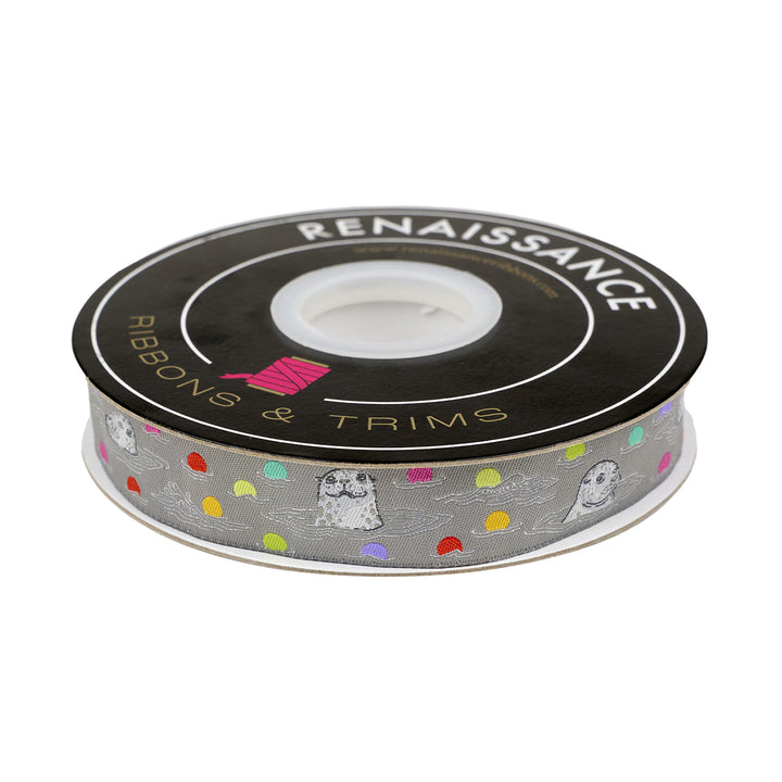 Graywork - Seal the Deal in Shadow - 7/8" width - by Tula Pink - One Yard (Preorder)