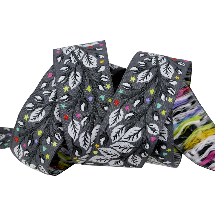 Graywork - Birthmark in Shadow - 1-1/2" width - by Tula Pink - One Yard (Preorder)