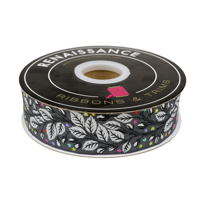 Graywork - Birthmark in Shadow - 1-1/2" width - by Tula Pink - One Yard