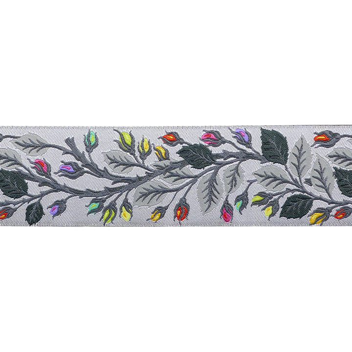 Graywork - Beautymark in Fog - 1-1/2" width - by Tula Pink - One Yard (Preorder)