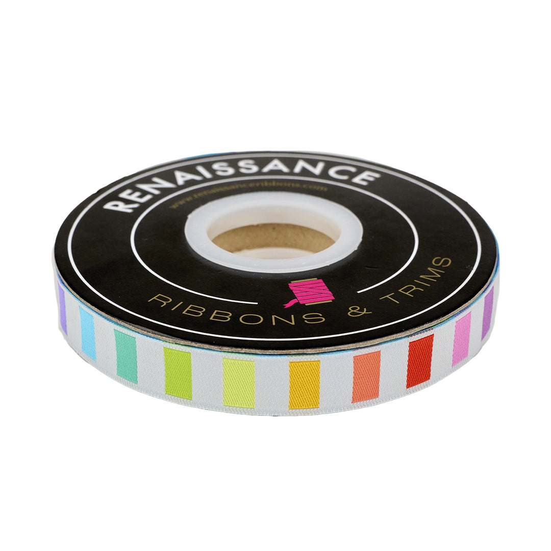 Graywork - Disco Stripe in Whisper - 5/8" width - by Tula Pink - One Yard (Preorder)