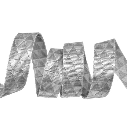 Graywork - Kinda Shady in Whisper WEBBING - 1" width - by Tula Pink - One Yard
