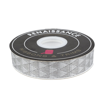 Graywork - Kinda Shady in Whisper WEBBING - 1" width - by Tula Pink - One Yard