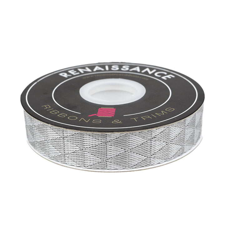 Graywork - Kinda Shady in Whisper WEBBING - 1" width - by Tula Pink - One Yard (Preorder)