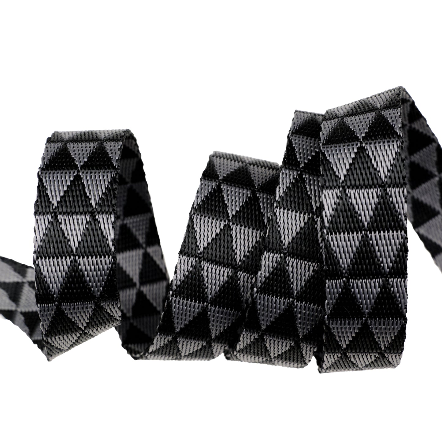 Graywork - Kinda Shady in Carbon WEBBING - 1" width - by Tula Pink - One Yard