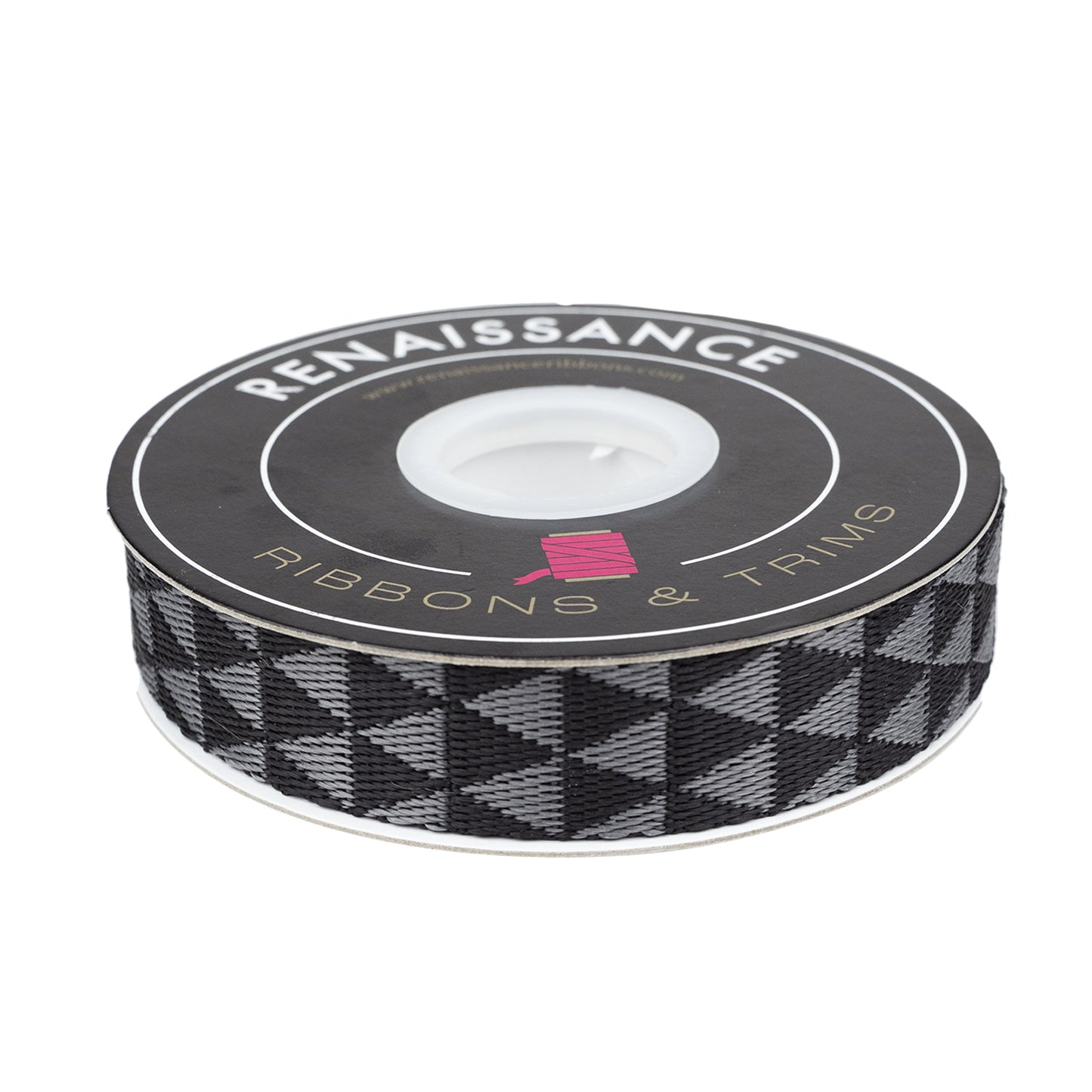 Graywork - Kinda Shady in Carbon WEBBING - 1" width - by Tula Pink - One Yard