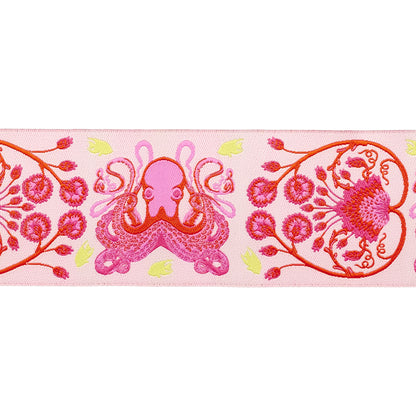 Floral Reef - Octogarden in Coralline - 1-7/8" width - by Tula Pink - One Yard (Preorder)