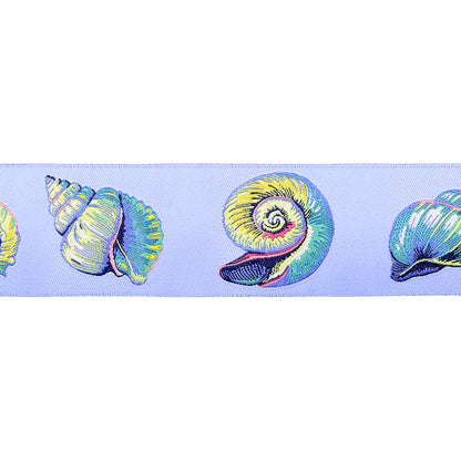 Floral Reef - Lil Shelly in Marine - 1-1/2" width - by Tula Pink - One Yard (Preorder)