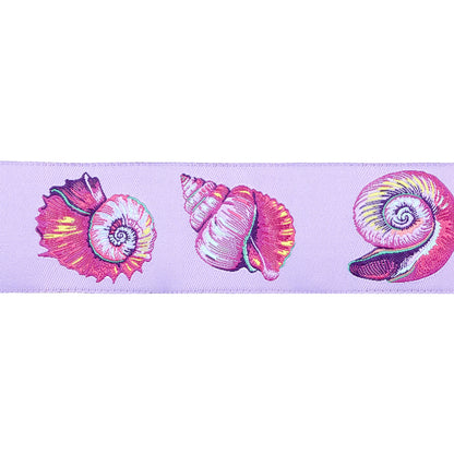 Floral Reef - Lil Shelly in Ultraviolet - 1-1/2" width - by Tula Pink - One Yard (Preorder)