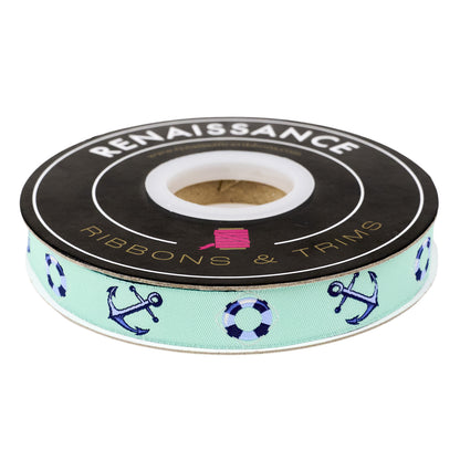 Floral Reef - Floaties and Sinkies in Marine - 5/8" width - by Tula Pink - One Yard (Preorder)