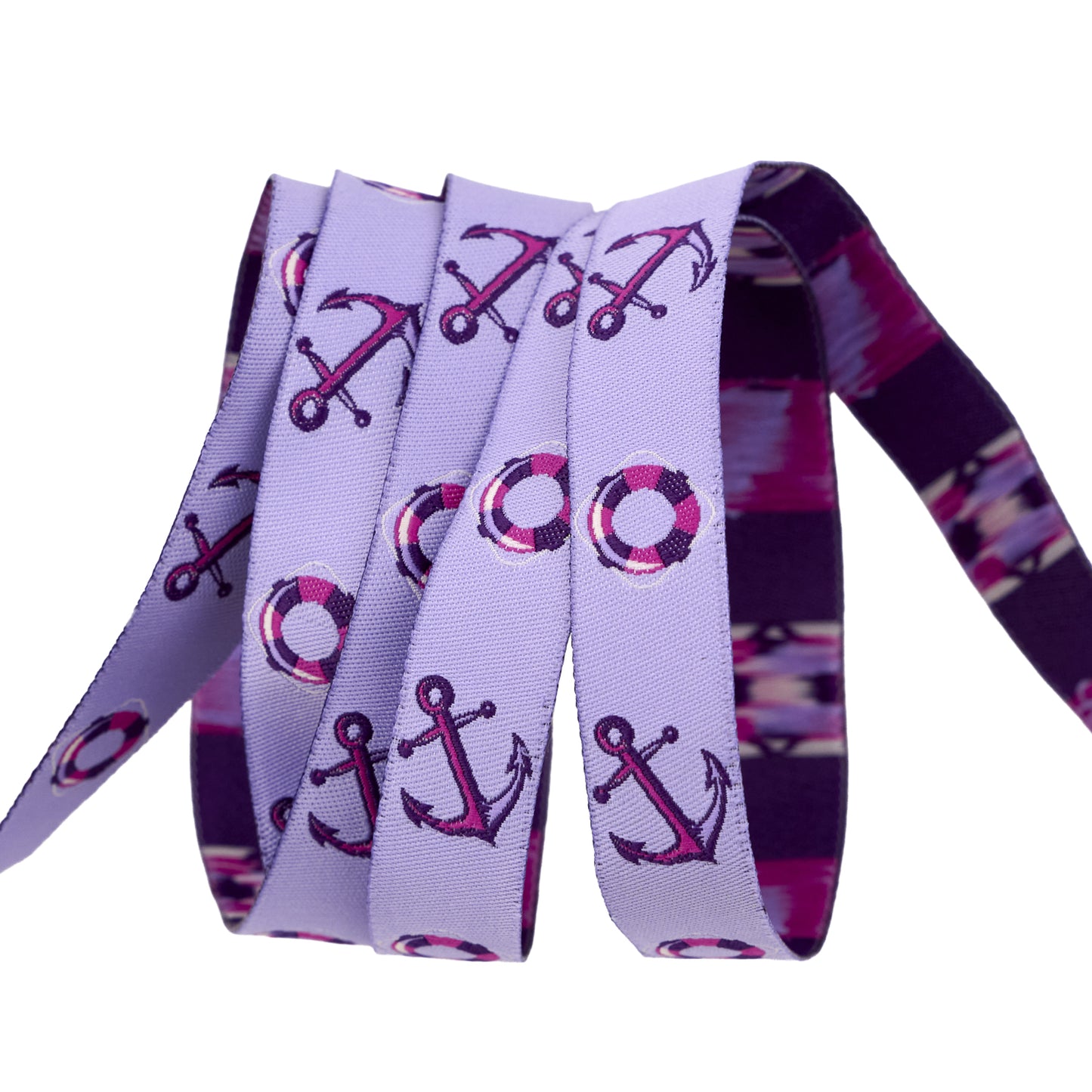 Floral Reef - Floaties and Sinkies in Ultraviolet - 5/8" width - by Tula Pink - One Yard (Preorder)