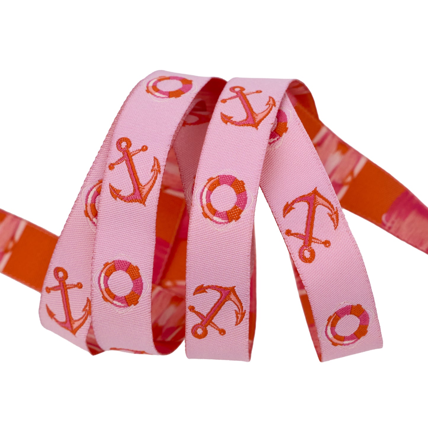 Floral Reef - Floaties and Sinkies in Coralline - 5/8" width - by Tula Pink - One Yard (Preorder)