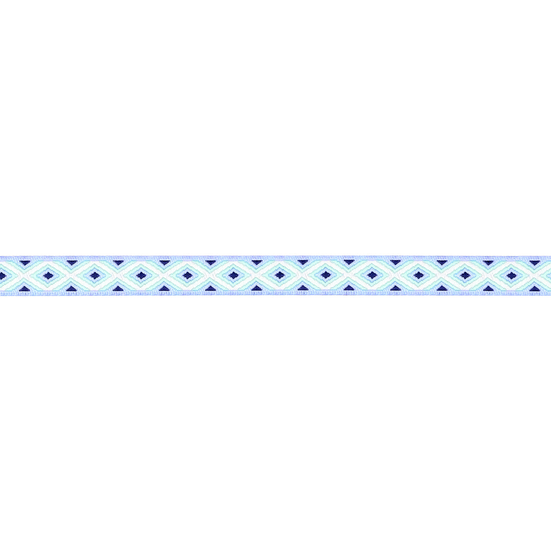 Floral Reef - Lighthouse Windows in Marine - 3/8" width - by Tula Pink - One Yard (Preorder)