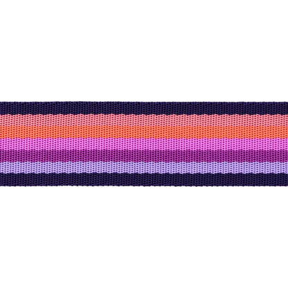 Floral Reef - Smooth Sailing in Ultraviolet - 1-1/2" width WEBBING - by Tula Pink - One Yard (Preorder)