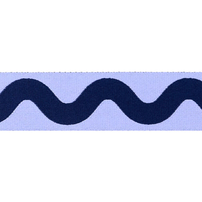 Floral Reef - Big Squiggle in Marine - 1-1/2" width WEBBING - by Tula Pink - One Yard (Preorder)