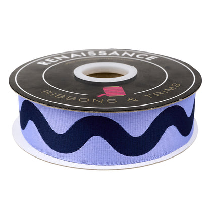 Floral Reef - Big Squiggle in Marine - 1-1/2" width WEBBING - by Tula Pink - One Yard (Preorder)