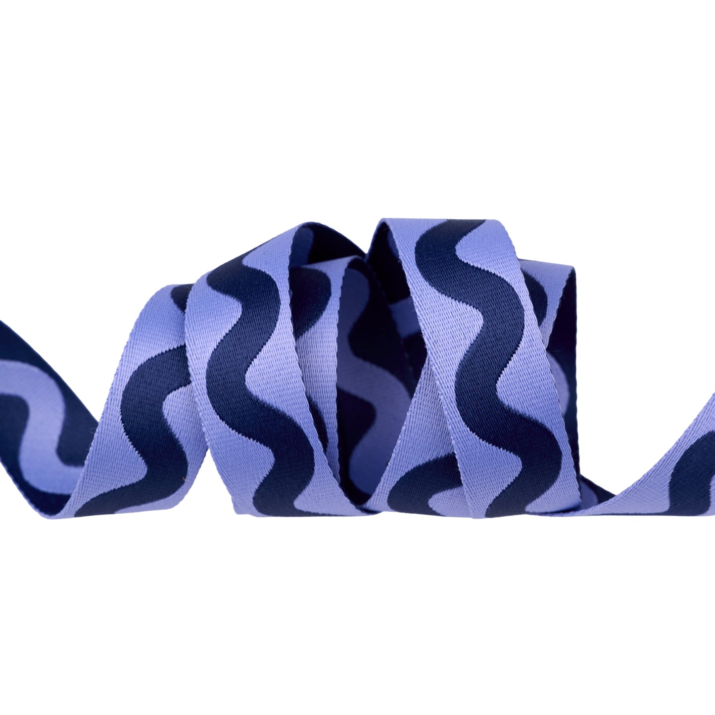 Floral Reef - Lil Squiggle in Marine - 1" width WEBBING - by Tula Pink - One Yard (Preorder)