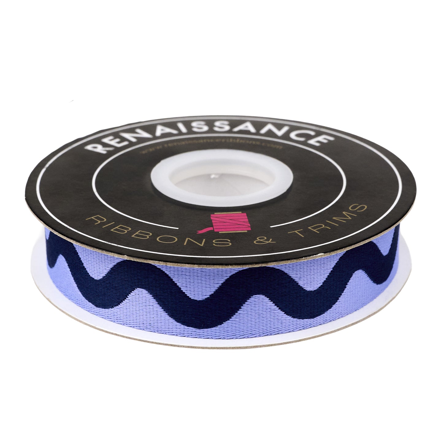 Floral Reef - Lil Squiggle in Marine - 1" width WEBBING - by Tula Pink - One Yard (Preorder)