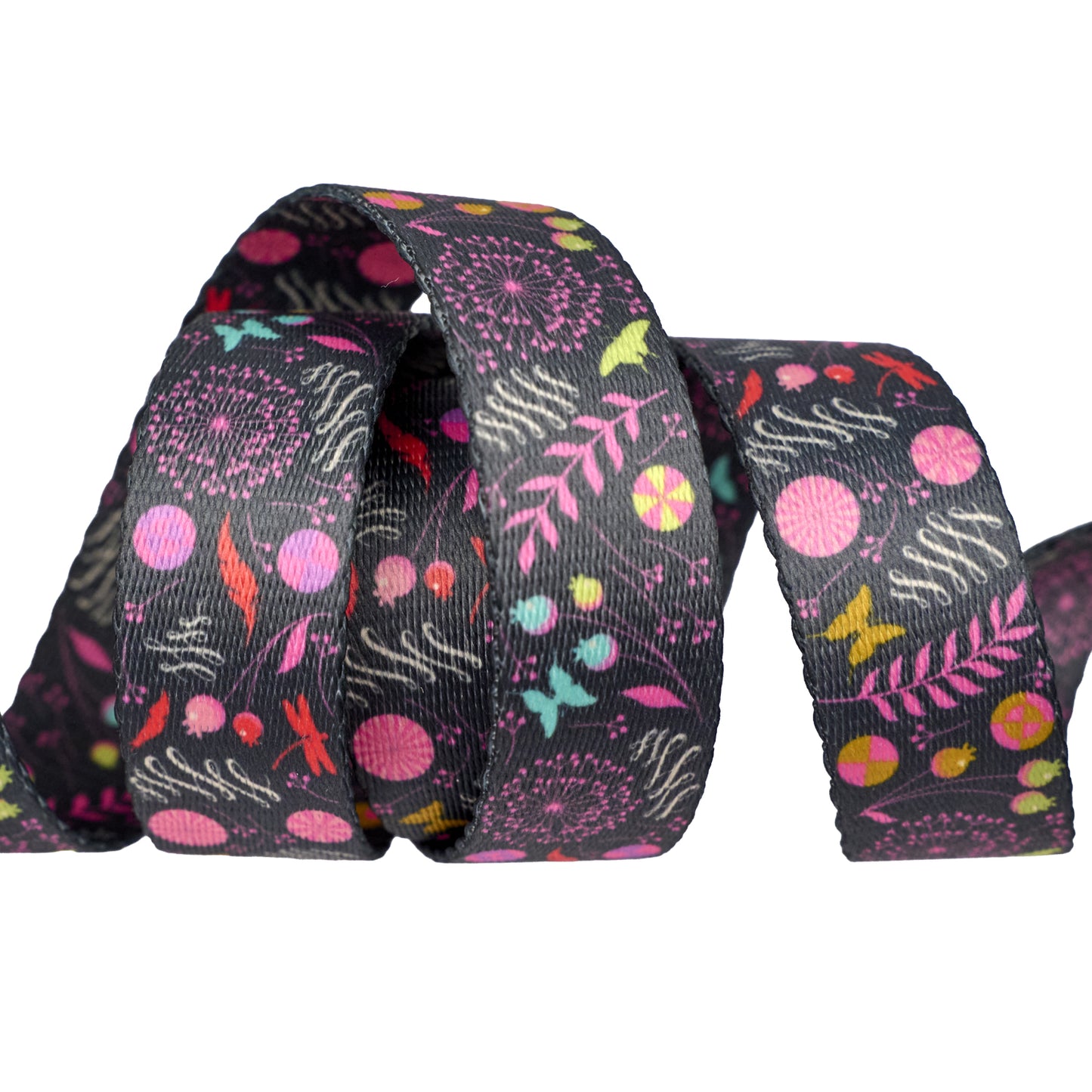 Prince Charming Deja Vu - Dandelion WEBBING - 1" width - by Tula Pink - 3 Yard Pack (Preorder)