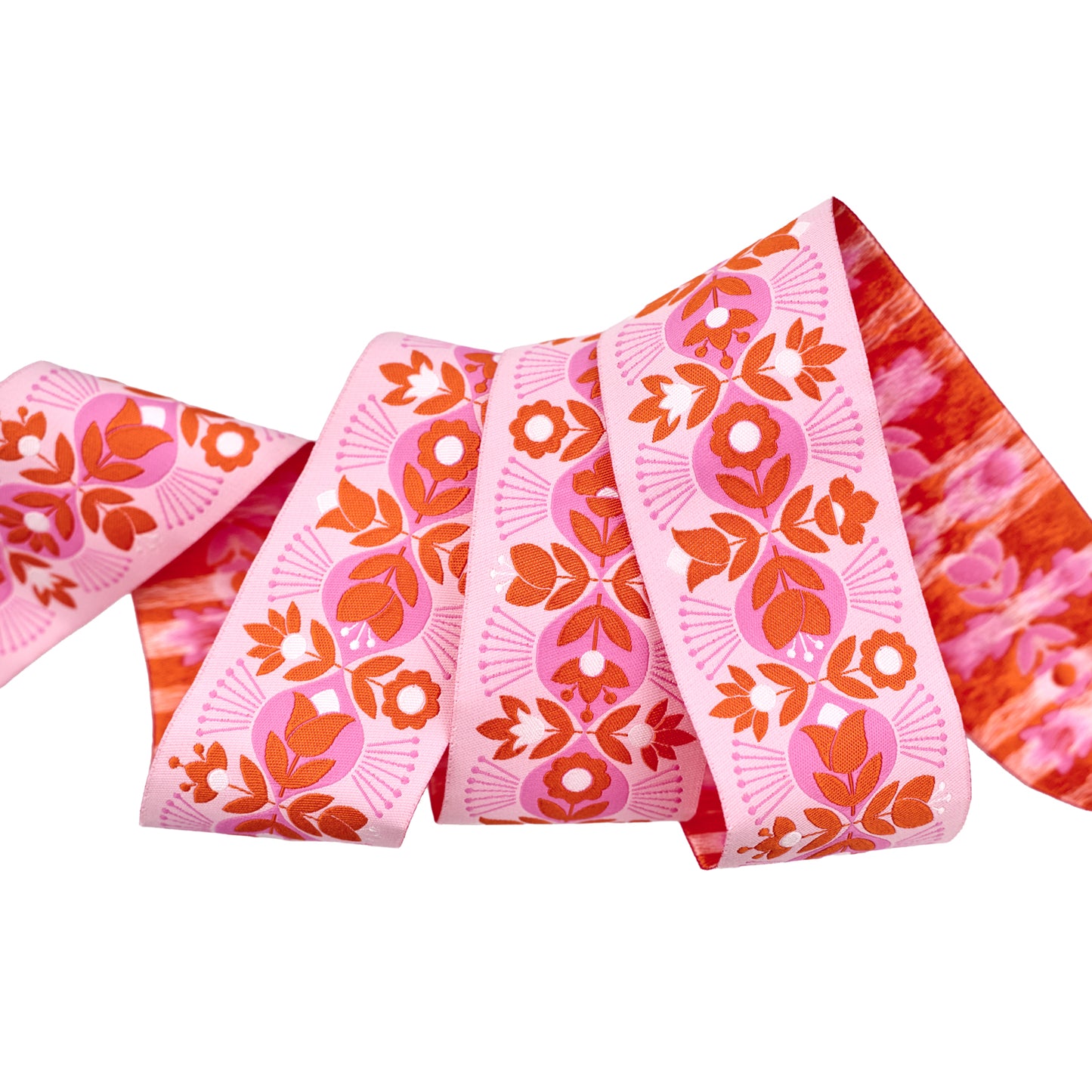 Legendary - Beg Your Garden in Wild Orchid - 1-7/8" width - by Tula Pink - One Yard (Preorder)