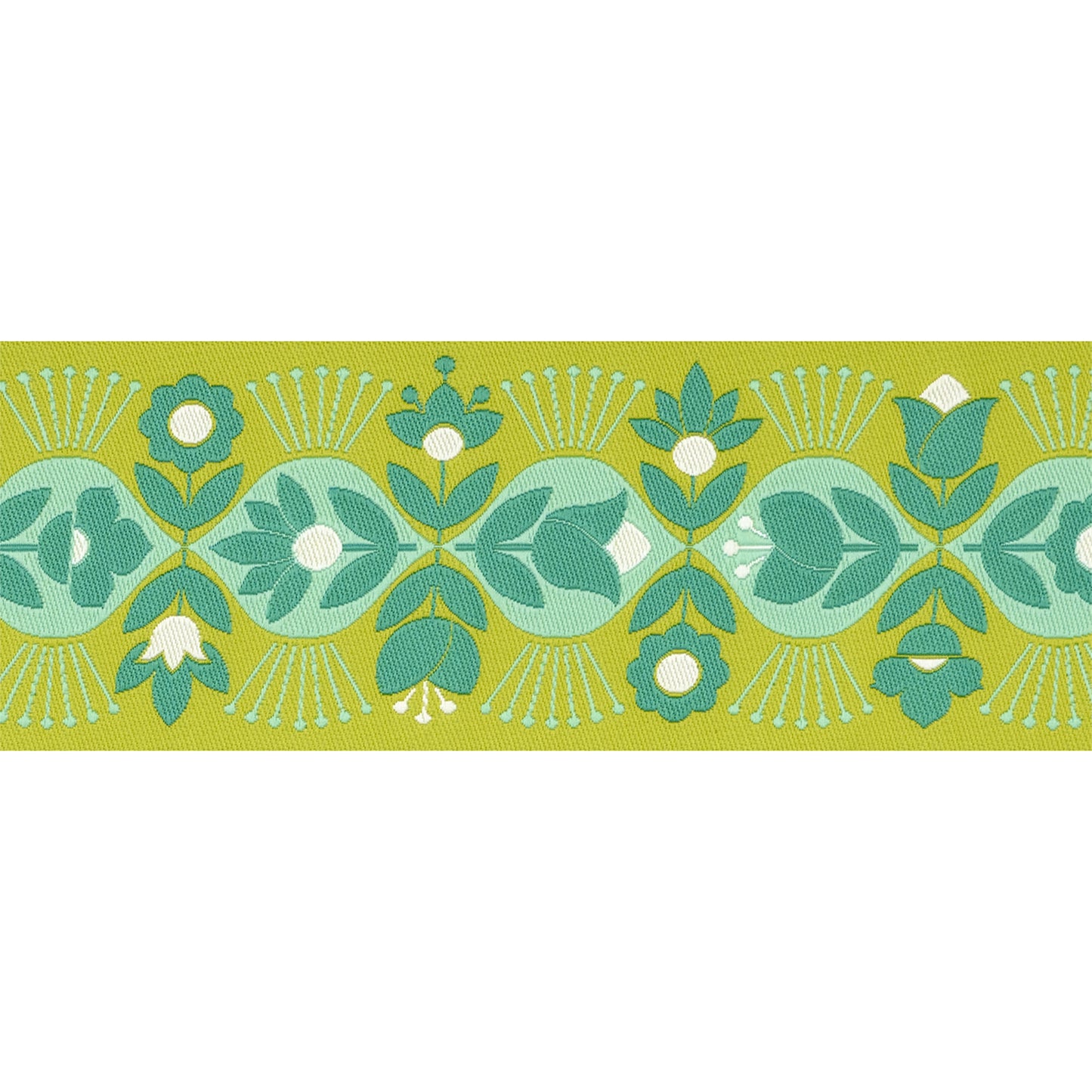 Legendary - Beg Your Garden in Apple - 1-7/8" width - by Tula Pink - One Yard (Preorder)
