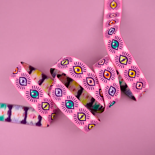 Legendary - Visionary in Sugarplum - 7/8" width - by Tula Pink - One Yard (Preorder)