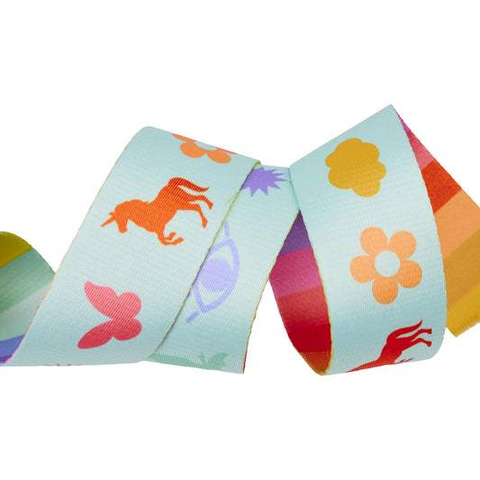 Legendary - Charmed WEBBING in Stardust - 1-1/2" width - by Tula Pink - One Yard (Preorder)