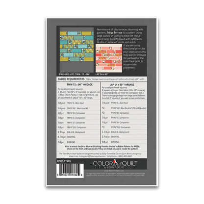Tokyo Terrace - Quilt Pattern - Robin Pickens - RPQP TT105 - Paper Pattern