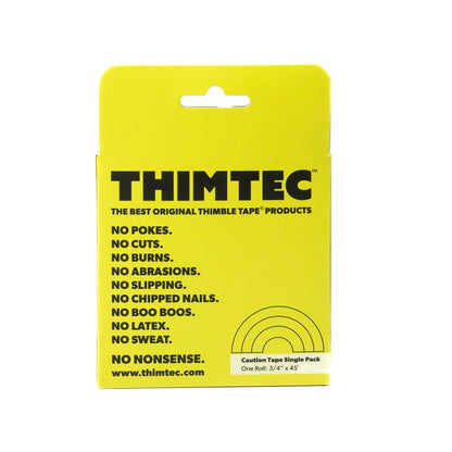 Thimtec Thimble Tape - Caution Tape