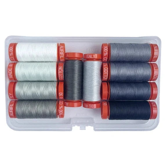 Graywork - Aurifil Thread Set - 10 pc Set - TP50GW10 (Preorder)