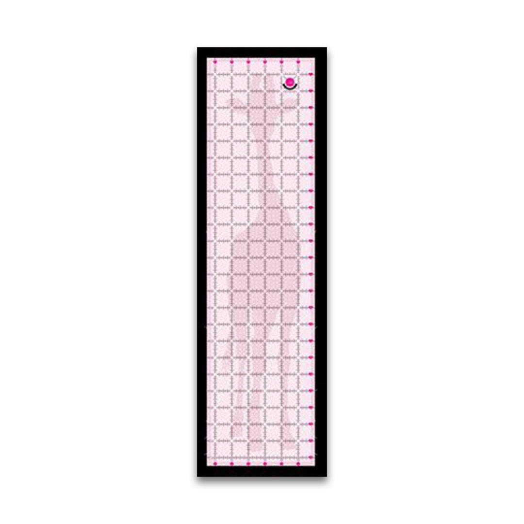 PREORDER - Tula Pink Hardware - 6.5" X 24.5" - Non Slip Giraffe Ruler - TP6X24