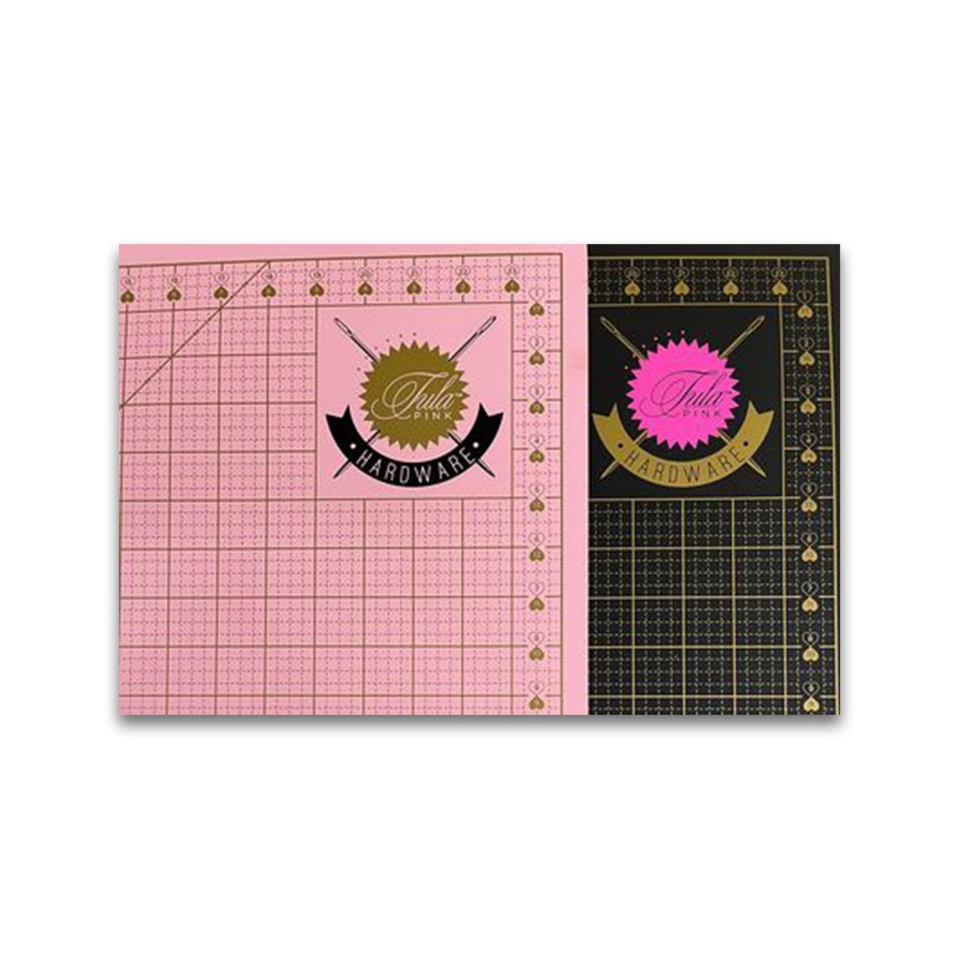 Tula Pink cutting mat (double sided), size 36" x 24", a Tula Pink hardware quilting notion, SKU: TPDMAT3624