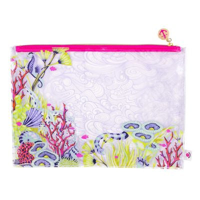 Floral Reef Medium Project Bag - Tula Pink - TPMEDFR (Preorder)